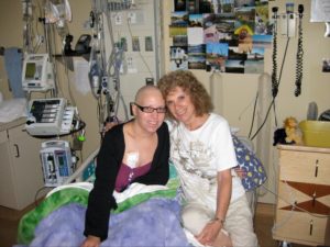 Amy and Mom After Transplant