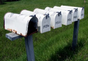All mailboxes look like this when you're in a high holiday rut. (Photo: Pacdog)