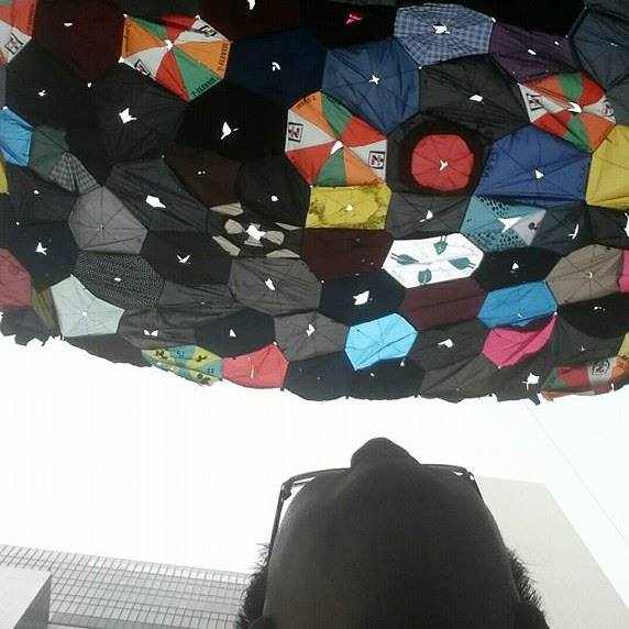 HongKong_Sam Chu under Umbrellas