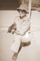 My Mom in the army