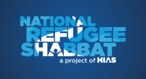 national refugee shabbat logo