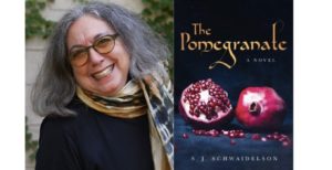 Author SJ Schwaidelson and her new book 'The Pomegranate.'