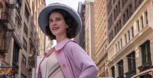 Rachel Brosnahan and company will debut the fourth season of "The Marvelous Mrs. Maisel" on Feb. 18. (Photo courtesy Amazon Studios)