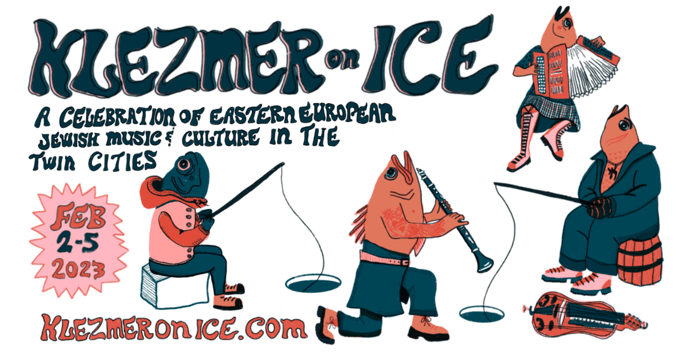 Klezmer on Ice logo
