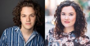 Ben Cherington and Arianne DiCerbo are two Jewish cast members in the national touring company of 'Les Miserables.'