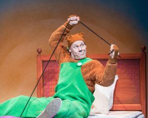 Dean Holt, here in the role of Corduroy in the 2018 production at Children's Theatre Company, will be back in the title role. (Photo by Dan Norman)