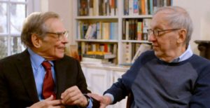 Robert Caro and Robert Gottlieb (Image courtesy of Sony Pictures Classics)