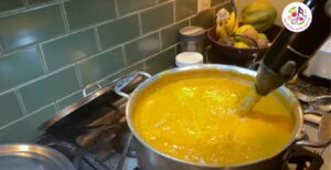 Netta's Butternut Squash, Parsnip and Apple Soup.