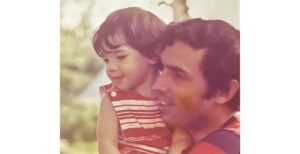The author and his father, from the late-1970s.