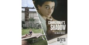 The poster for the documentary "The Commendant's Shadow."