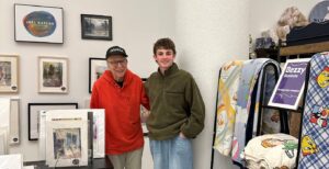 Joel Kaplan and Ezra Wolfe at their location at The Dayton's Holiday Market in Minneapolis. (Courtesy).