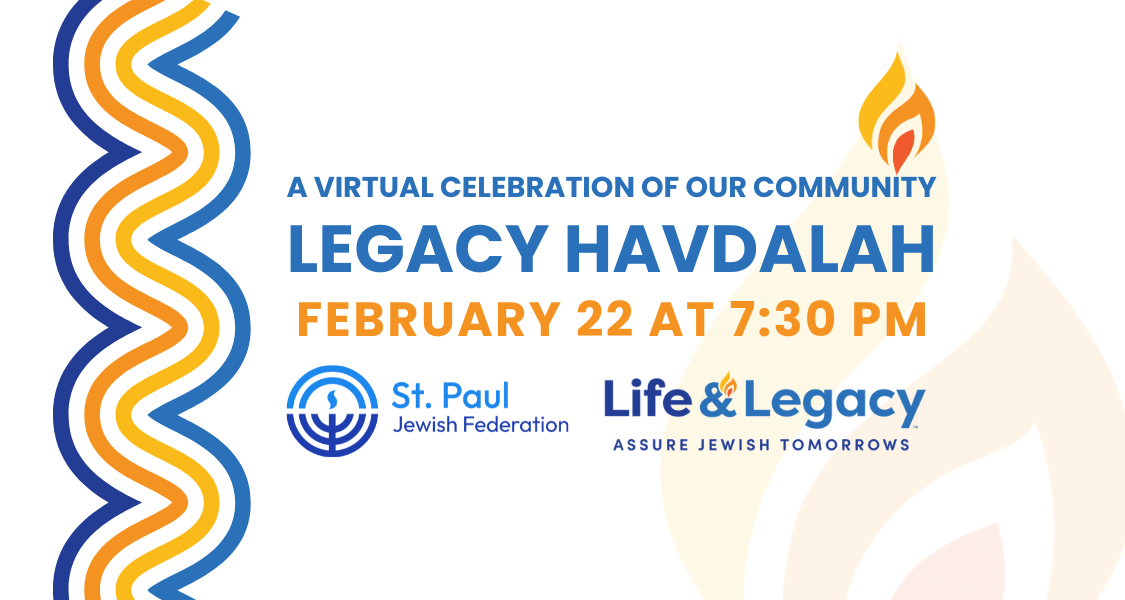 Legacy Havdalah: A Virtual Celebration of Our Community