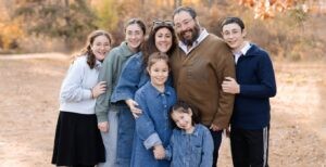 Rabbi Yitzi and Chavi Steiner with their family. (Courtesy/Shira Tabbouche Photography)