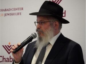 Minneapolis Chabad Rabbi Mordechai Grossbaum. (Lonny Goldsmith/TC Jewfolk).