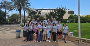 The Minneapolis Mifgash at the Anu Museum in Tel Aviv.